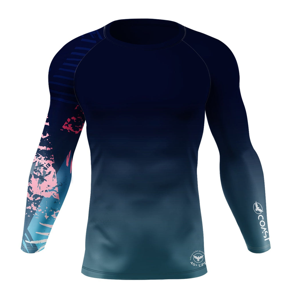 Find Your Coast® Victory Sleeve Rash Guard UPF 50+